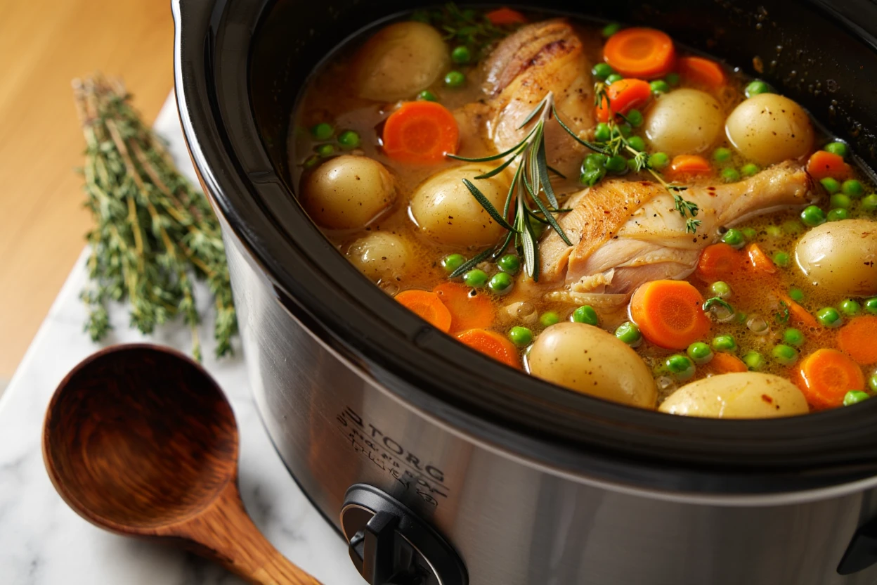 Spring Crockpot Meals Set Forget