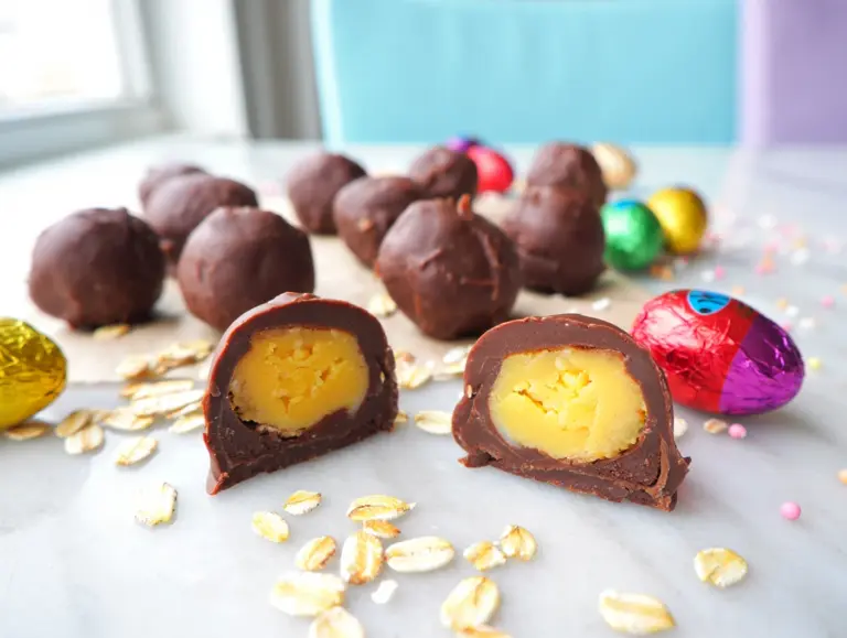 Nobake Cadbury Egg Protein Balls Ingredients